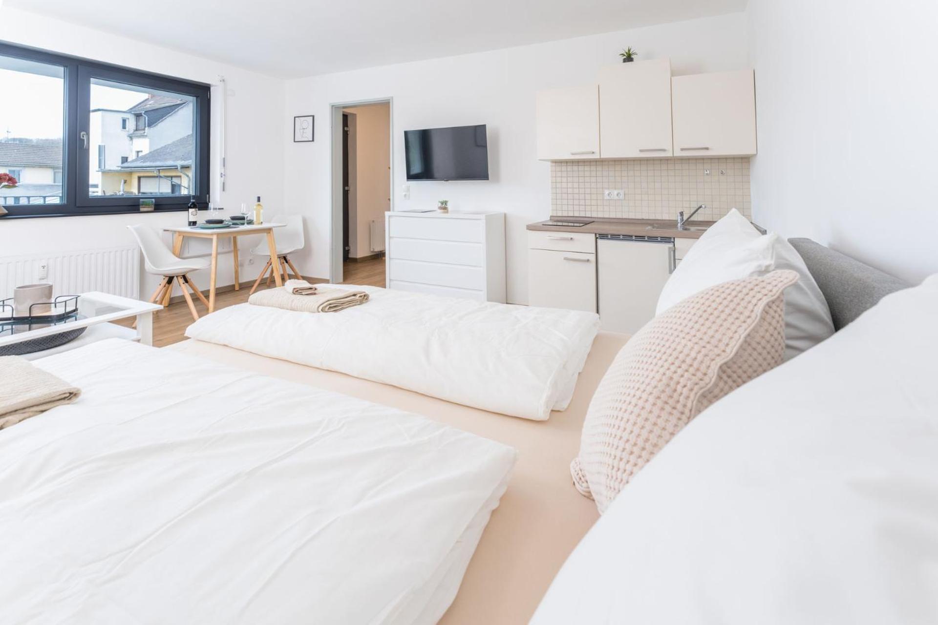 Modernes Apartment Mit Privatem Stellplatz Wenige Minuten Von Der Innenstadt & Mosel Coblença Exterior foto